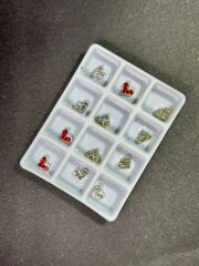 3D TIRNAK METAL CHARM SÜSLEME