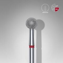 Elmas Küre Top Freze Kırmızı 5 mm (FA01R050)
