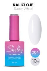 Shelby Kalıcı Oje 10 ml No:001 Beyaz