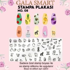 GALA STAMP PLAKA NO:08