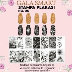 GALA STAMP PLAKA NO:25