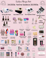 Lidya Tırnak Mega Set