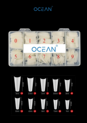 Ocean Balerin Tips Naturel (Kemik) 500 Adet