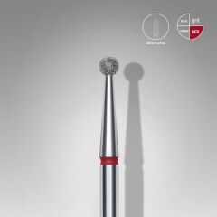 Elmas Küre Top Freze Kırmızı 2,5 mm (FA01R025)